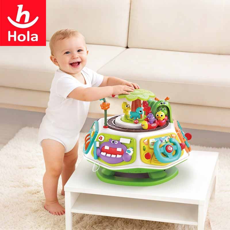 اسباب‌بازی آموزشی مکعب فعالیت و یادگیری روز شاد من هولا My Happy Day Trip HE9973
